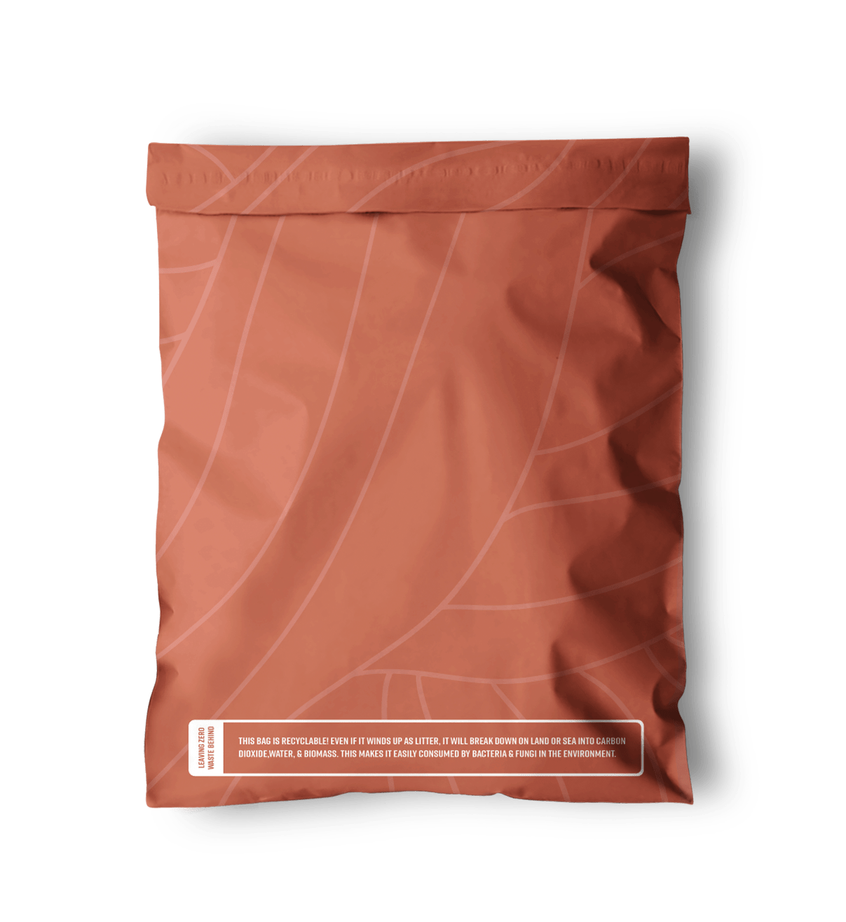 Natural Cedar Leaf Biodegradable Mailers 14.5" x 19"